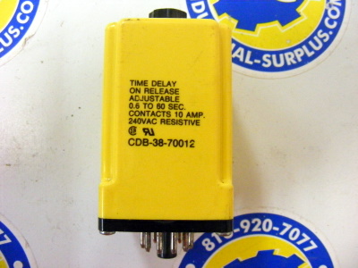 <b>Potter & Brumfield - </b>CDB-38-70012 Time Delay On Release